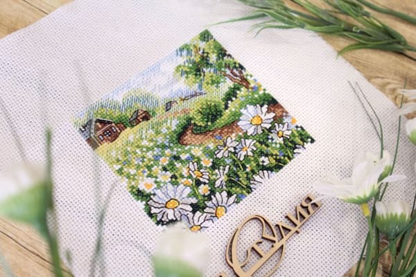 Broderikit MP Studia "Sommarvidder" 10x11 cm