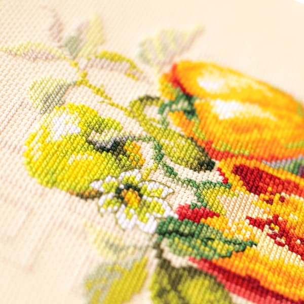 Broderisett Magic Needle "Pepper" 18x25 cm