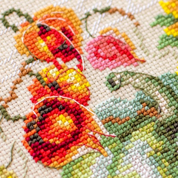Broderisett Magic Needle "Høstgaver" 30x20 cm