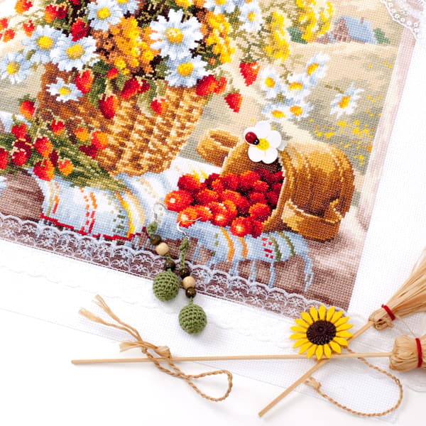 Broderikit Magic Needle "Honningsmag" 32x40 cm