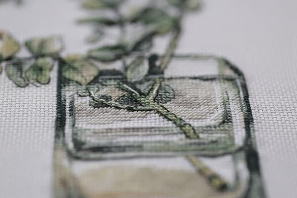 Broderikit Panna "Eukalyptus" 21x30 cm