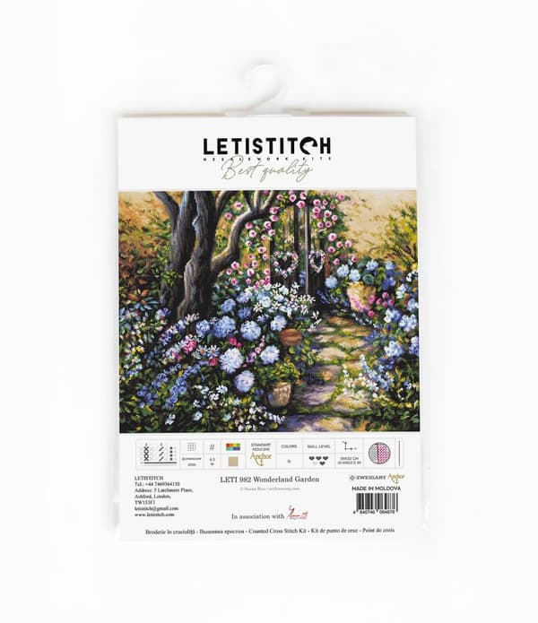 Broderikit LetiStitch LETI982 - "Underlands have" 39x32 cm