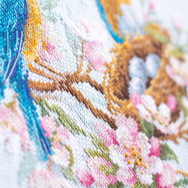 Broderisett Magic Needle "Vårsang" 21x27 cm
