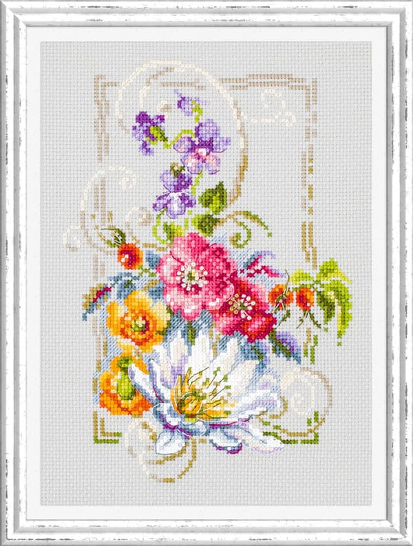 Ristipistopakkaus Magic Needle "Hyvää joulua" 15x21 cm