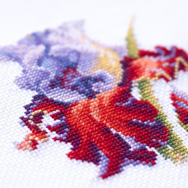 Ristipistopakkaus Magic Needle "Iris" 11x11 cm