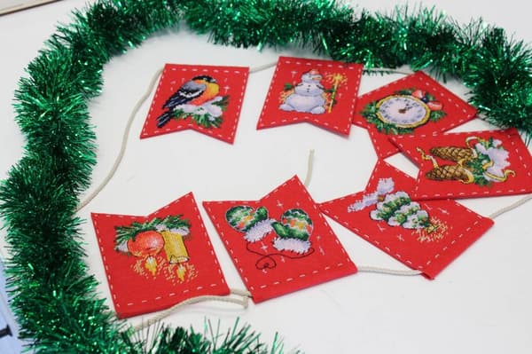 Broderisett MP Studia «Julejente» 8x12 cm