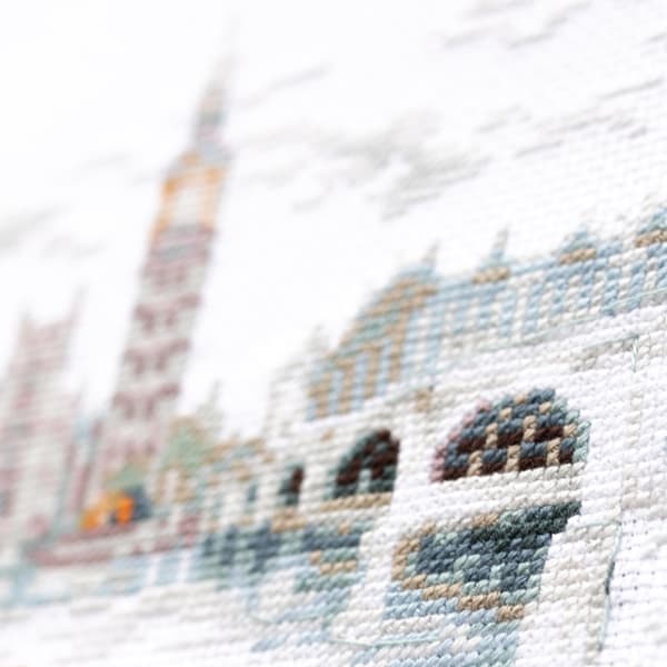 Broderisett Magic Needle "Retro stil. Storbritannia" 16x20 cm