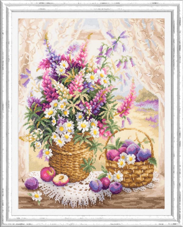 Broderisett Magic Needle "Sommerfølelse" 32x40 cm
