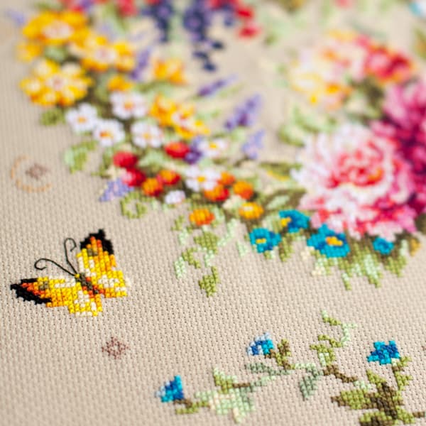 Broderikit Magic Needle "Ditt hjärtas ömhet" 26x34 cm