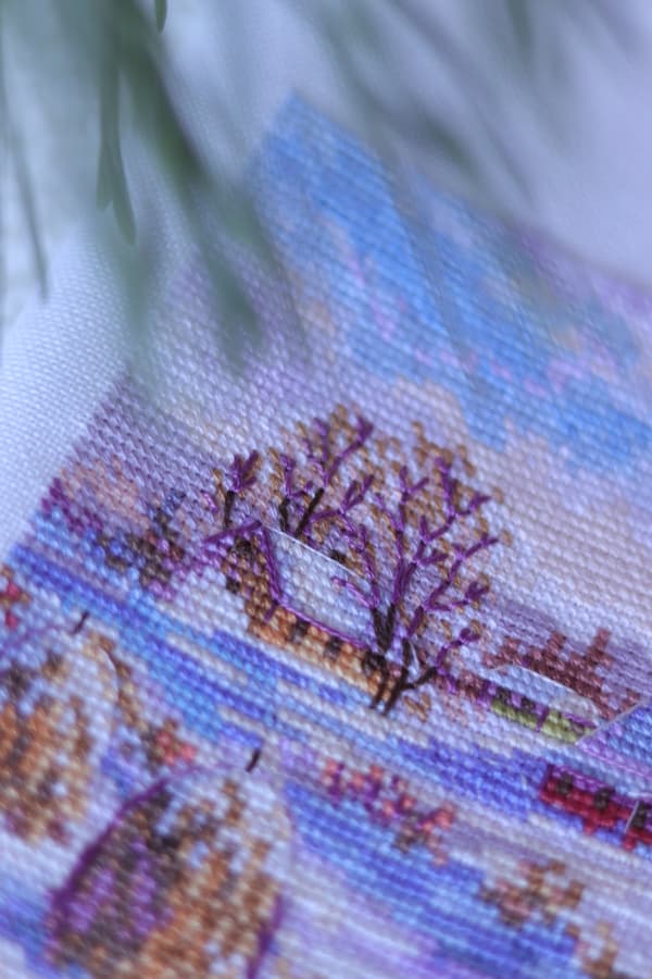 Broderikit Merejka K-267A - "Vinter" 11.5x11.5 cm