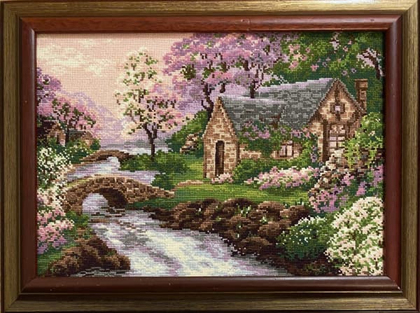 Broderikit Riolis "Forårssyn" 38x26 cm
