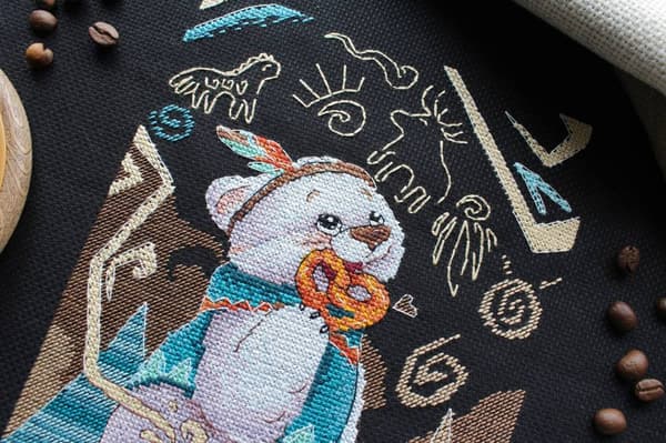 Broderisett MP Studia «Engel» 15x20 cm