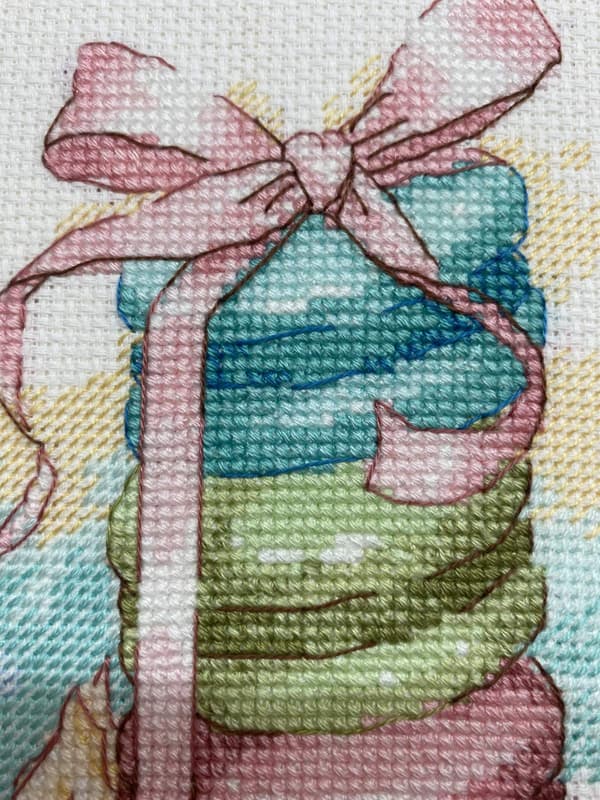 Broderikit Riolis "Sød dessert" 20x20 cm