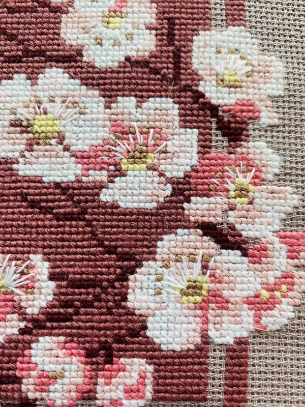 Broderikit Riolis "Vår" 20x20 cm