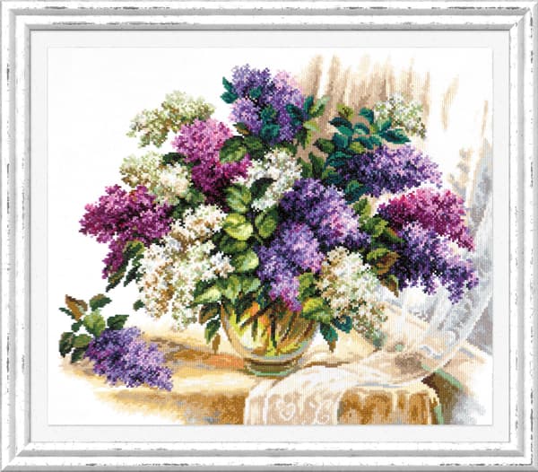 Broderisett Magic Needle "Syrenduft" 40x37 cm