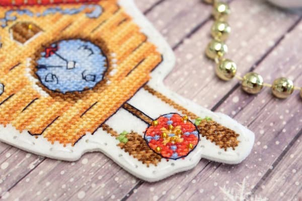 Broderisett MP Studia "Minutter før høytiden" 9x12 cm