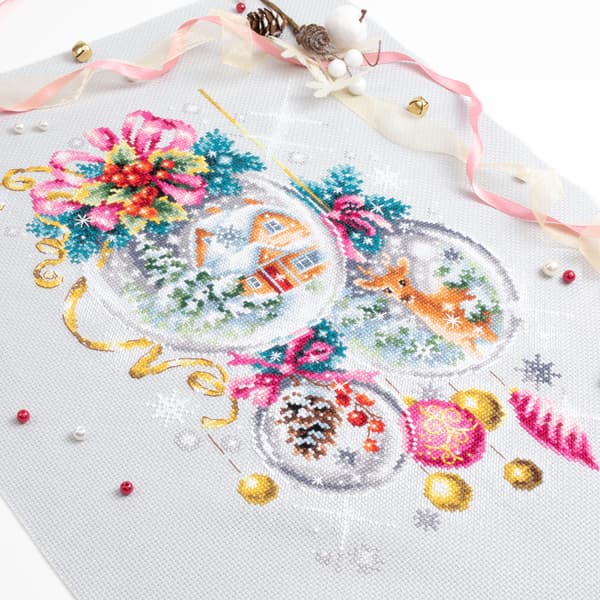Broderikit Magic Needle "En julesaga" 22x32 cm
