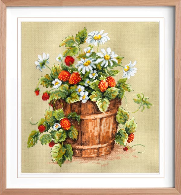 Broderisett Magic Needle "Smak av sommer" 24x26 cm