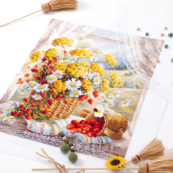 Broderisett Magic Needle "Honningsmak" 32x40 cm