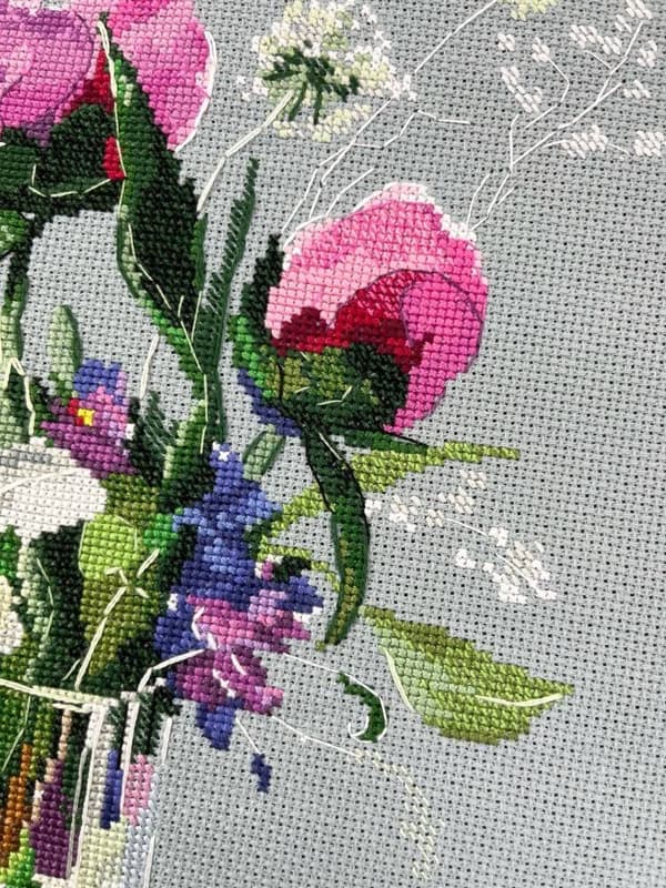 Broderikit Oven "Om symfoni" 22x34 cm