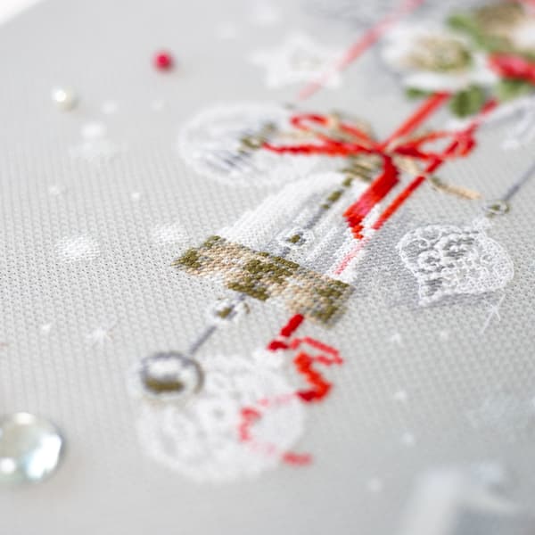 Broderisett Magic Needle "Krystalltiden" 18x37 cm