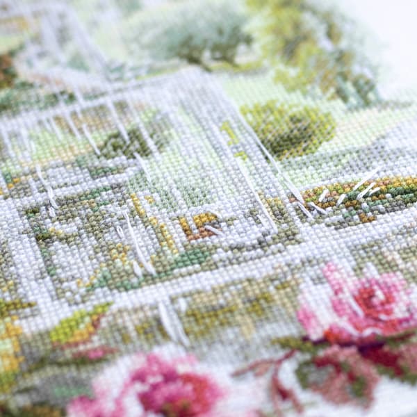 Broderikit Magic Needle "Ønskebrønd" 20x26 cm