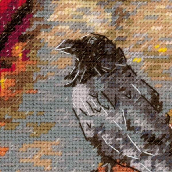 Broderikit Riolis "Varm höst" 30x30 cm