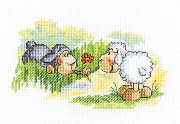 Broderikit RTO "Välj mig...!" 18x11 cm