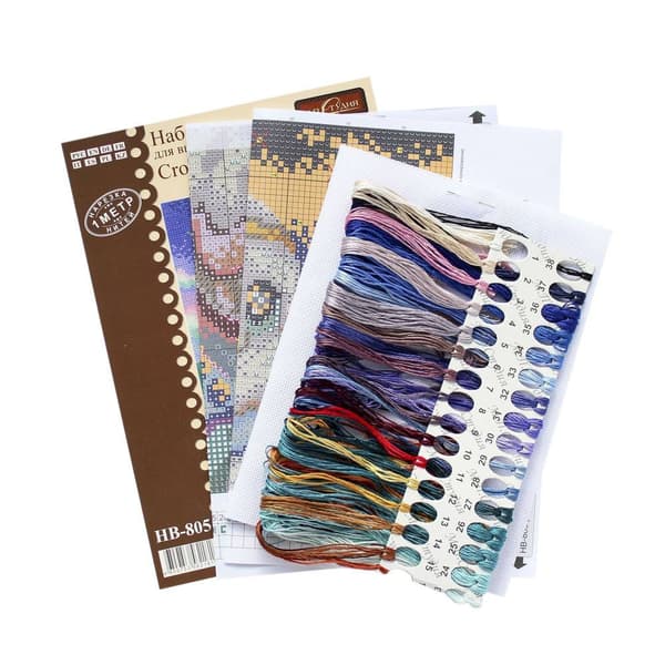 Broderisett MP Studia "Snill ugle" 14x20 cm