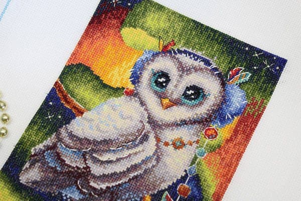 Broderikit MP Studia "I nordlige områder" 14x20 cm
