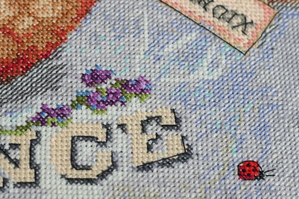 Broderikit Abris Art "Provence-melodien" 35x35 cm