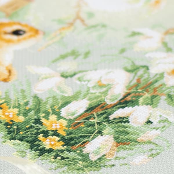 Broderikit Magic Needle "Englehistorier. Kanin" 26 x 26 cm
