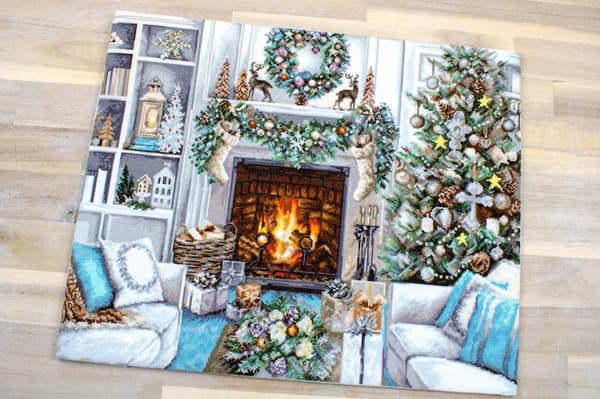 Broderikit Luca-S B2394 - "Julepynt" 42x34 cm
