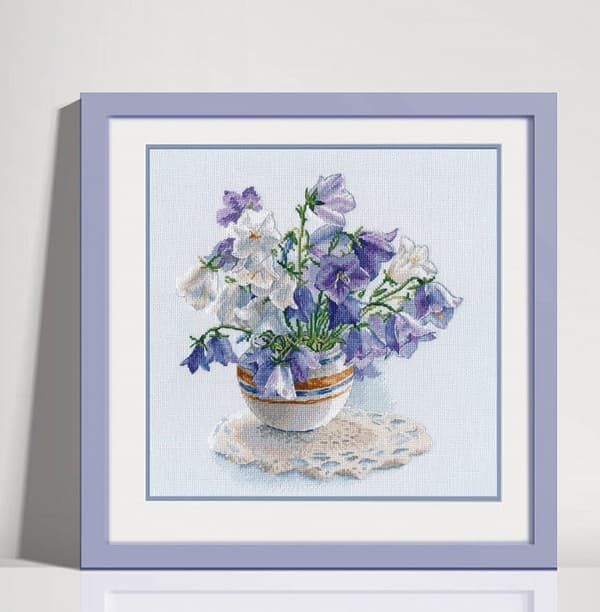 Broderikit Oven "Melodisk klang" 23x26 cm