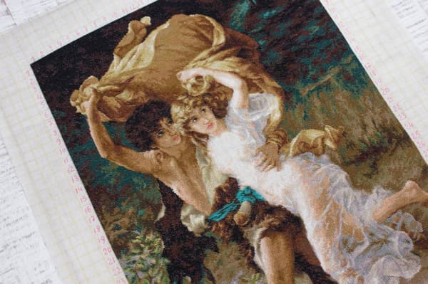 Broderikit Luca-S B551 - "Stormen" 41x59,5 cm