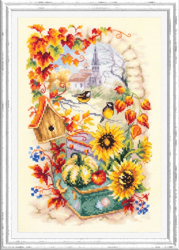 Broderisett Magic Needle "Høstfortelling" 17x27 cm