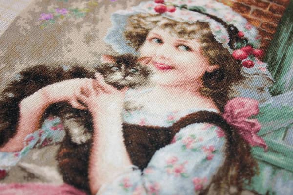 Broderikit Luca-S B538 - "Lille killing" 35x43 cm