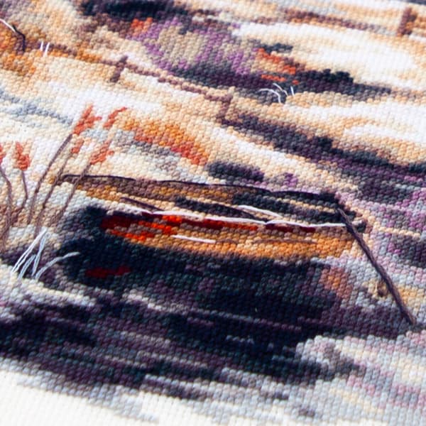 Broderikit Magic Needle "Novembers åndedrag" 26x29 cm