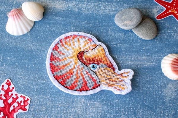 Broderikit MP Studia "Nautilus" 13x9 cm