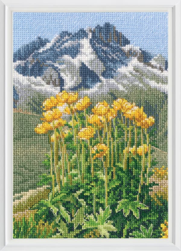 Broderikit RTO "I ögonblicket" 12.5x18 cm