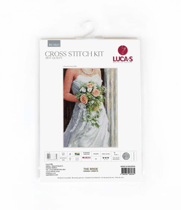 Broderikit Luca-S BU5023 - "Bruden" 19x28 cm