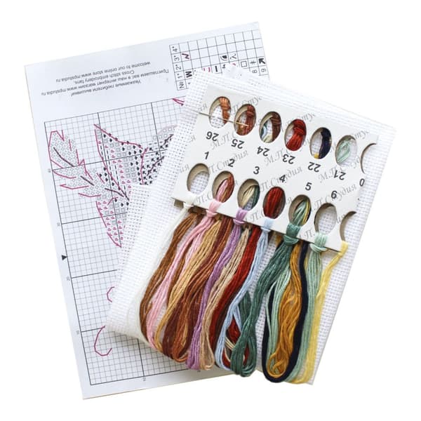 Broderisett MP Studia "Skogsvaktare" 9x13 cm