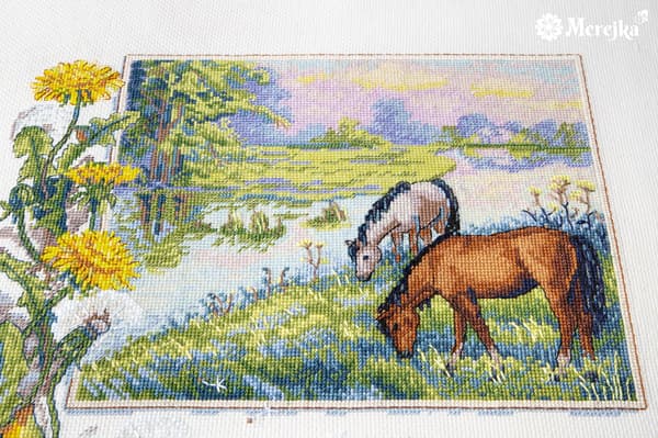 Broderisett Merejka K-139 - "Hester" 30x30 cm