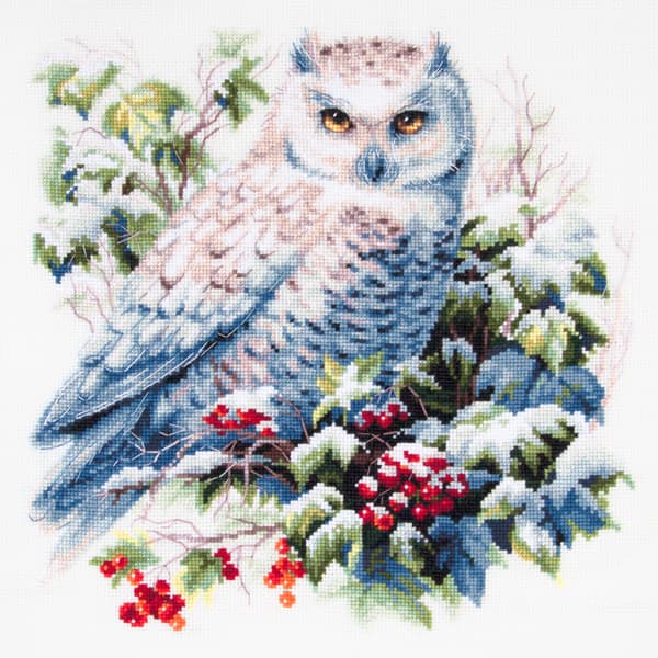Broderikit Magic Needle "Sneugle" 26x26 cm