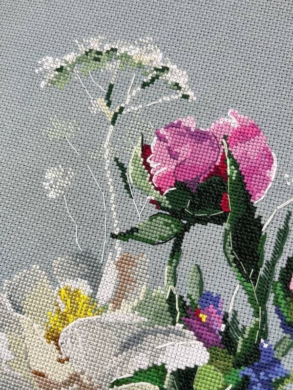 Broderikit Oven "Om symfoni" 22x34 cm
