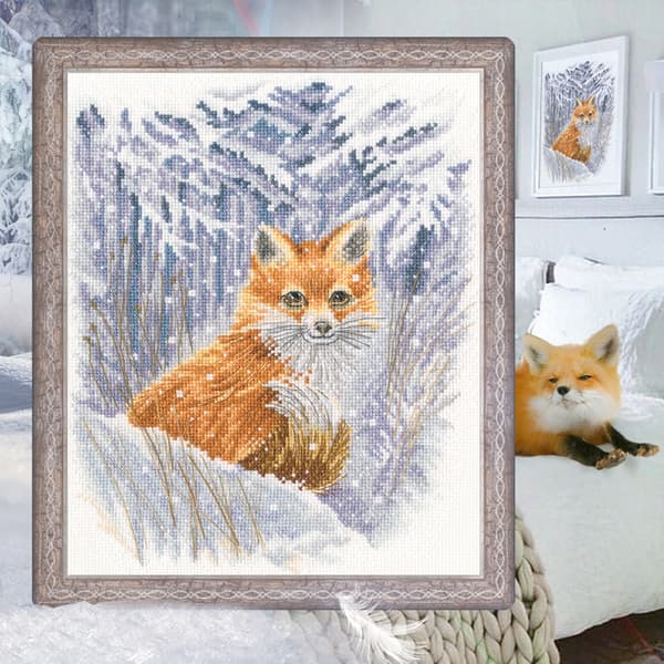 Broderikit RTO "Møde" 23,5x28,5 cm