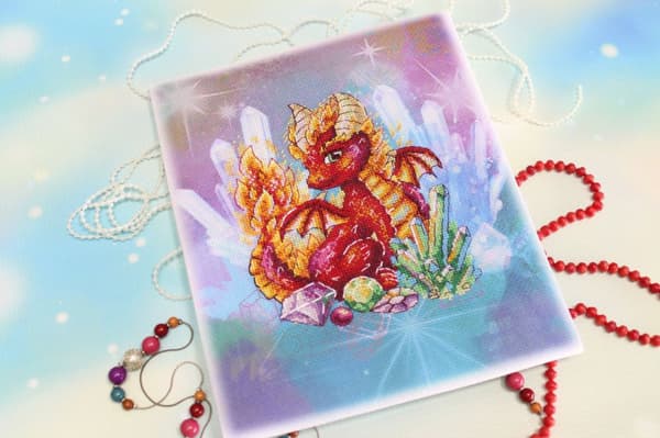 Broderisett MP Studia "Ildvakt" 13x15 cm