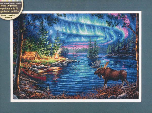 Broderikit Dimensions "Norrnatt" 40.6x27.9 cm