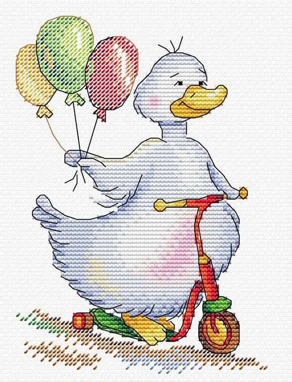 Broderikit MP Studia "En højtid" 14x18 cm