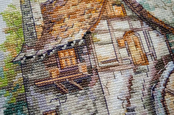 Broderikit Abris Art "Vandets symfoni" 22x22cm